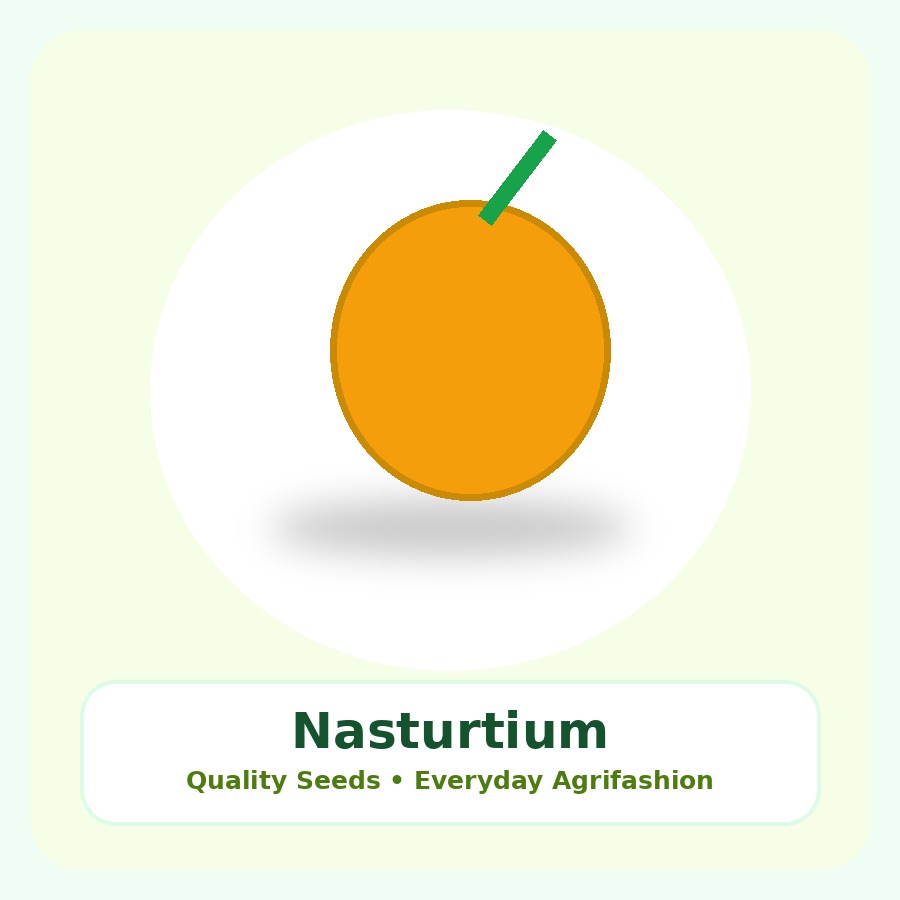 Nasturtium Seeds 25 Seeds