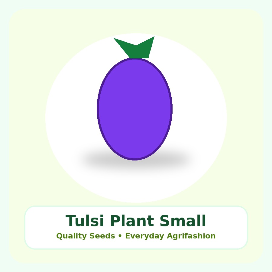 Tulsi Plant Small Nursery Bag